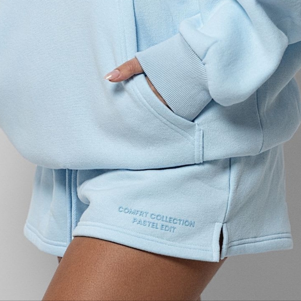 NIP! 🥰 COMFRT PASTEL SHORTS BABY BLUE Medium M